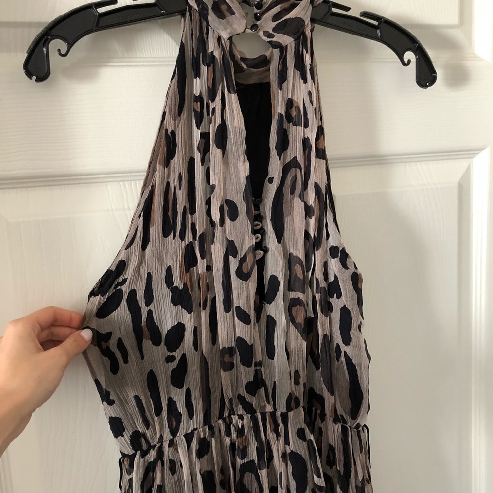Gorgeous Zara Europe leopard print dress